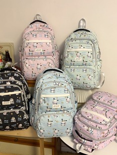 New Pacha dog cute backpack simple fashion backpack large capacity decompression student bag for primary and secondary schools
