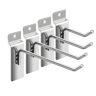 Single Trough Board Hook Bold Shelf Hook Accessories Hanger Display Hook Supermarket Mobile Phone Hook Jewelry Store Wholesale