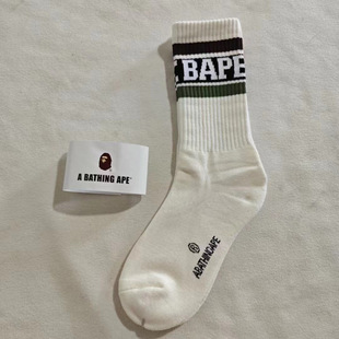 Новые японские носки головы обезьяны Bape носки для мужчин и женщин с высокой трубкой приливные носки утолщенные спортивные полотенце на дне баскетбол беговые носки