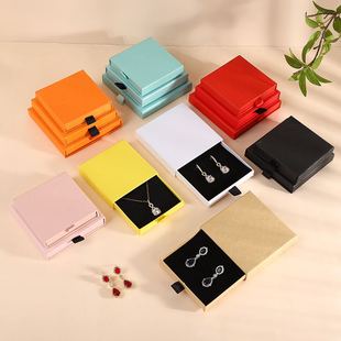 Factory Customized Amazon Drawer Box Jewelry Box Ring Earrings Jewelry Box Necklace Bracelet Storage Gift Box
