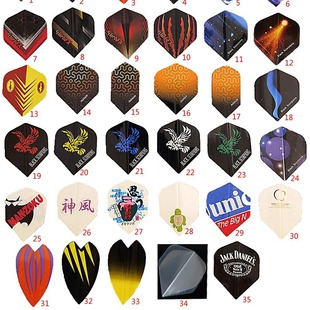 20 pieces 9.9 free shipping export darts tail cross feather hard thickened darts wing flight suit promotion