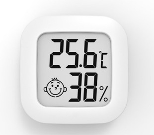 New electronic digital thermometer pet hygrometer car aquarium thermometer mini electronic temperature hygrometer