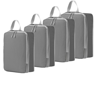 Portable Travel Storage Bag Compressed Four-piece Suit Washes Cosmetics Clothes Shoes Compressed Storage Bag