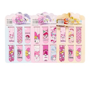 Creative Magnetic folding bookmark cute cartoon double-sided magnet bookmark holder small fresh simple student book holder wholesale