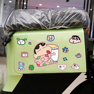 Crayon Shin-chan наклейки для электромобилей креативный веселье