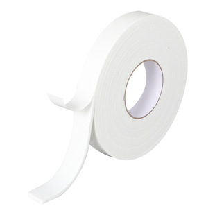 Foam double-sided adhesive tape white PE sponge glue wholesale thickened KT board photo frame fixed foam glue