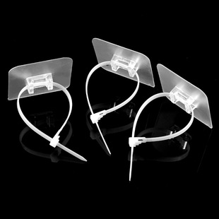 Punch-free adjustable water pipe tie-type buckle holder shelf anti-fall fixing strong nail-free non-marking patch