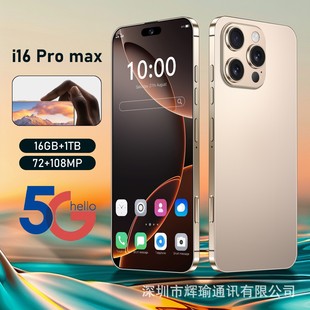 Новый трансграничный мобильный телефон i16 Pro Max умный остров 800 мегапикселей завод оптом дешевый смартфон
