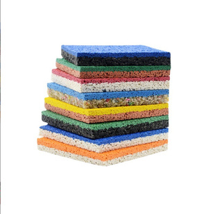 New national standard breathable runway EPDM rubber particles school playground runway kindergarten color ground plastic runway