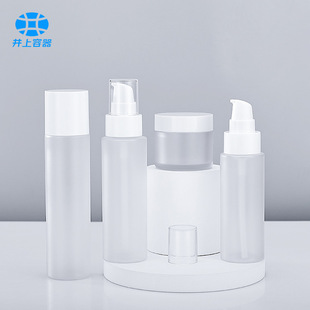 100/120/150/200ml frosted emulsion bottled pet material cosmetic set water emulsion pure Dew bottle