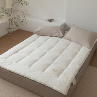 Category A cotton soybean fiber quilted mattress mattress padded warm mattress student dormitory cotton soft cushion