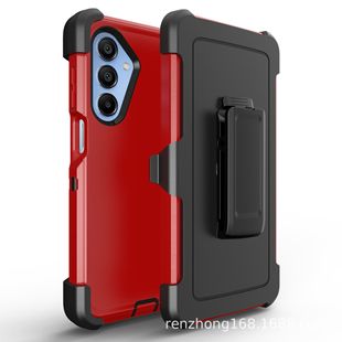 Three proof robot TPU PC 3IN1 case for Samsung A16 phone case