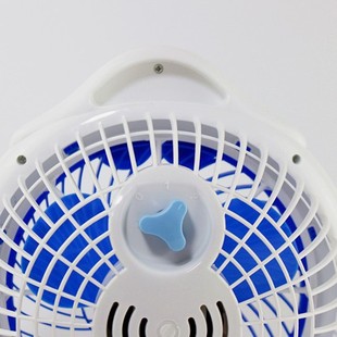 Huashi 180 Blue Elf rotary fan mini electric fan cartoon children fan desk fan student fan wholesale