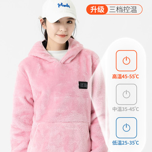 Autumn and Winter new coral fleece fleece women's Spring and Autumn New fleece-lined warm cardigan stand collar outdoor sweater coat
