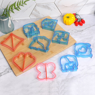 Cartoon DIY Bread Cut Puzzle Shape Sandwich Mold Embossed Toast Cut Puppy Bread Mold Lunch Mold