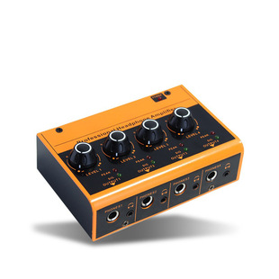 PH-4 professional 4-way headphone amplifier monitor splitter performance recording studio universal