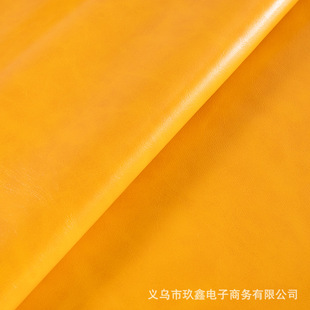 Factory wholesale PVC1.6 m wide retro color oil wax bright leather clothing soft bag card seat sofa packaging artificial leather