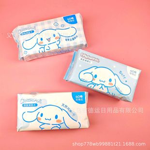 Sanrio хлопковое полотенце одноразовое полотенце для лица утолщение, сухое и влажное мягкое полотенце для лица оптом
