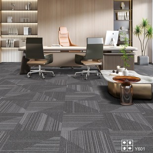 Extra Thick non-woven bottom square stitching carpet hotel office corridor Hotel billiard hall villa gym