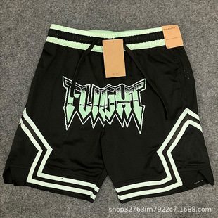 American-style but knee AJ trapeze shorts breathable quick-drying casual all-match quarterpants sports fitness basketball training pants
