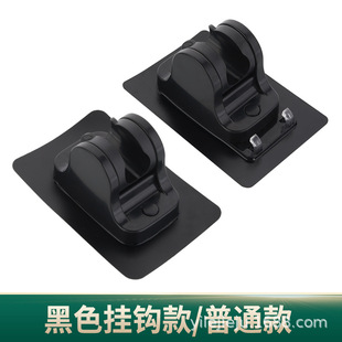 Xiamen punch-free base bracket punch base bracket black natural color adjustable bathroom handheld shower fixed