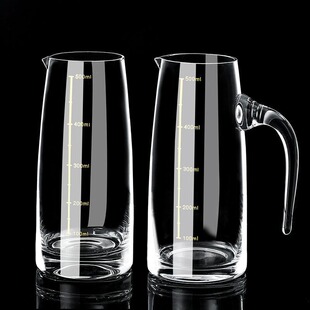 small size Wine Jar for Hotel Special Thick Bottom Scale Liquor Tie Large Wine Wine Dispencer for Red Wine Household Wine Jar