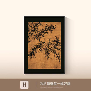 Vintage Desktop Table Painting French Living Room Dining Room Decorative Painting Antique Persimmon Ruyi Sofa Background Wall Hanging Painting