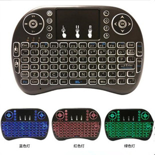 i8 Keyboard Wireless Mini 2.4g Flying Squirrel Touch Remote Control Tv Network Set-top Box Computer Backlight Marquee