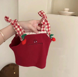 Соленая лимонная семерка baby девочка жилет летняя детская подтяжка 25 новый стиль иностранная девушка без рукавов топ иностранная летняя
