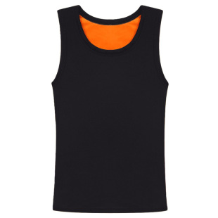 Winter Men's Thermal Vest Seamless fleece-lined Thickened Men's Heating Underwear Top Sleeveless Waistcoat Tight Base Shirt