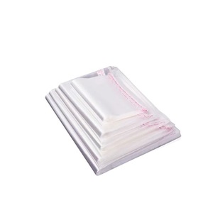 Explosive impulse opp self-adhesive bag explosion-proof edge dustproof moisture-proof transparent packaging bag increased thickening opp self-sealing bag