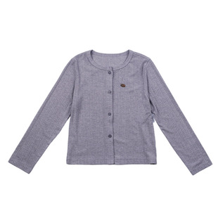 Emo Beibei Girls Summer Gentle Style Lightweight Sun Protection Clothing Children's Casual Pit Knitted Sun Protection Coat Top