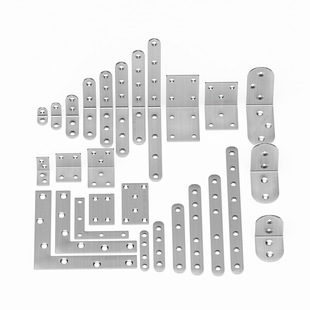 Stainless steel angle code 90 degree right angle holder angle iron l-shaped triangle bracket layer plate holder furniture corner connector
