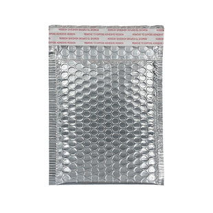 silver aluminized film bubble bag laser pearl film envelope packaging bag shockproof waterproof self-adhesive express packaging material