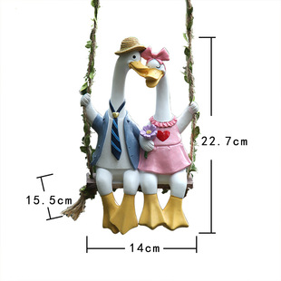 Artificial creative decoration fake duck resin duck decoration garden decoration garden landscape decoration home craft