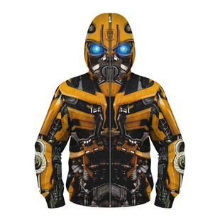 Amazon Best Selling Optimus Prime Digital Printing Masked Zipper Sweatshirt Trendy Brand Children's Coat European and American Children's Wear Wholesale