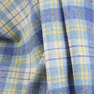 Plaid Outwear 400g Woolen Plaid Woolen Fabric Autumn and Winter Outwear Outwear Shirt Plaid Woolen Cloth