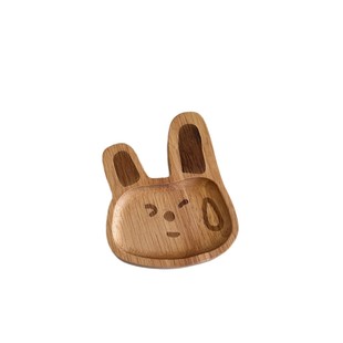 The price of ketchup bowl is not less than 9.9 dishes. Stupid cute rubber wood 2025 new product Little Red Riding Book explosions