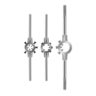 Round Die Wrench Metric Hinged Hand Die Holder Hand Die Gallows Round Die Cast Steel Wrench M2-M36