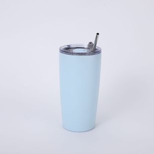 304 нержавеющая сталь теряющая чашка трансграничный новый 20oz с крышкой автомобильная чашка на открытом воздухе портативная соломка чашка