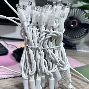 led colored light rubber line flashing light low voltage starry sky outdoor winding tree IP65 glue filling foam shell PVC line light string Zhongshan