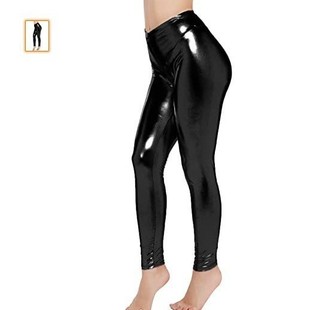 European and American Cross-border Explosions Sexy Underwear Oil Gloss Sexy Sports plus size Yoga Pants Performance Clothing Nightclub Internet Celebrant