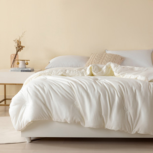 Upgraded 51% Soybean Fiber Cotton Small Jacquard Soybean Quilt Summer Quilt Summer Cool Quilt Class A Raw Cotton Stereo