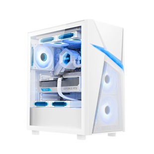 Трансграничный Xingyao персонализированный RGB световой компьютерный корпус настольный закаленное стекло