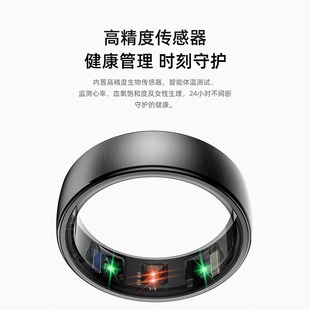 Cross-border {QRING}R10 smart ring wireless charging heart rate blood oxygen female health sleep multi-sport ring