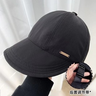 Hangable Mask Women's Spring and Summer Duck Tongue Fisherman's Hat Sun Protection UV Protection Hat Women's Sun Protection Foldable