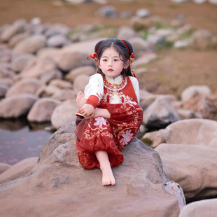 Детский костюм Hanfu Nichi костюм китайский костюм