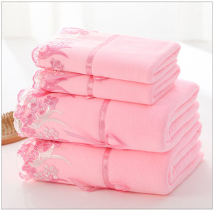Towel Bath Towel suit Super Absorbent Children's Increase Plain Bath Towel Adult Children's Hair-free Wholesale Towel Bath Towel