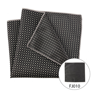 New Business Fashion Jacquard Small Scarf Men's Suit Pocket Scarf Cashew Flower Small Square Scarf Spot Wholesale
