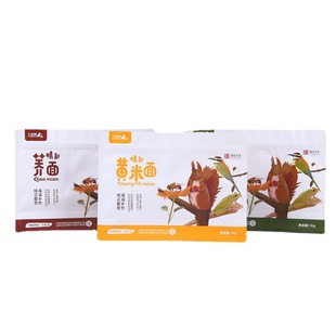 Food Packaging Bags Snacks Leisure Products Self-supporting Self-sealing Plastic Bags Composite Packaging Aluminum Foil Bags Eight Side Sealing Bags